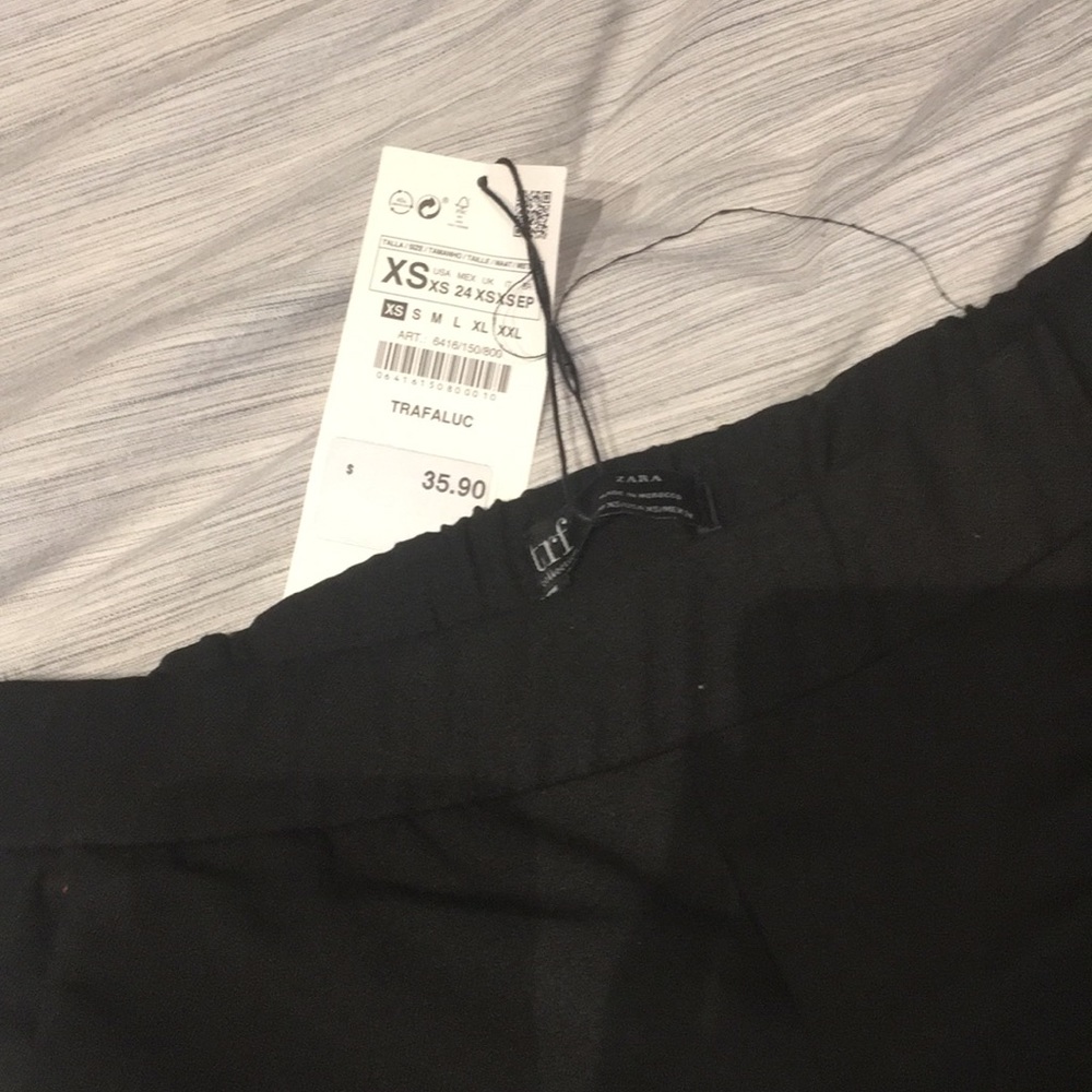 ZARA black trousers